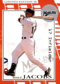 2006 DAV Major League #12 Mike Jacobs Front