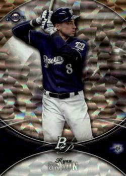 2016 Bowman Platinum - Ice #18 Ryan Braun Front