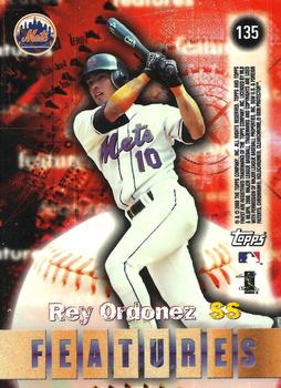 2000 Finest #135 Rey Ordonez / Edgardo Alfonzo Back