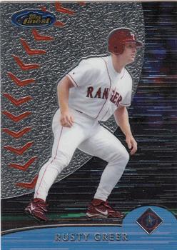 2000 Finest #8 Rusty Greer Front