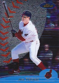 2000 Finest #9 Jim Thome Front