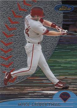 2000 Finest #39 Mike Lieberthal Front