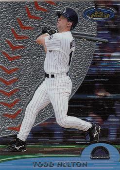 2000 Finest #71 Todd Helton Front
