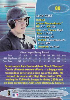 2000 Finest #88 Jack Cust Back