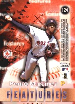2000 Finest #124 Randy Johnson / Pedro Martinez Back