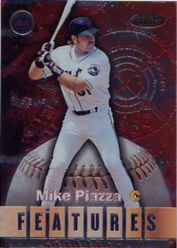 2000 Finest #125 Ivan Rodriguez / Mike Piazza Front