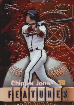 2000 Finest #127 Chipper Jones / Andruw Jones Front