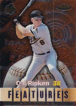2000 Finest #128 Cal Ripken / Tony Gwynn Front
