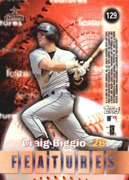 2000 Finest #129 Jeff Bagwell / Craig Biggio Back