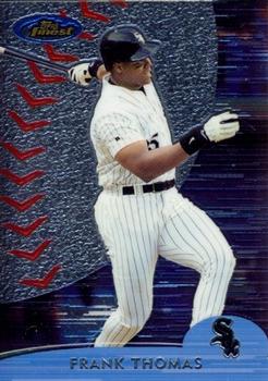 2000 Finest #155 Frank Thomas Front