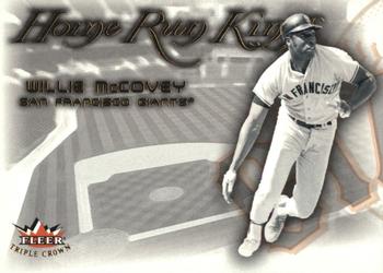 2002 Fleer Triple Crown - Home Run Kings #20 HK Willie McCovey  Front