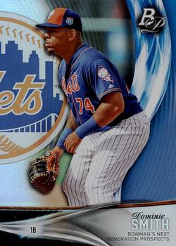 2016 Bowman Platinum - Next Generation Prospects #NGP-18 Dominic Smith Front