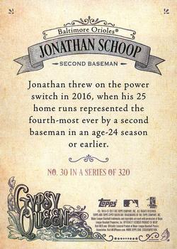 2017 Topps Gypsy Queen #30 Jonathan Schoop Back