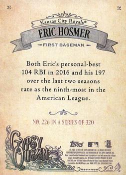 2017 Topps Gypsy Queen #226 Eric Hosmer Back