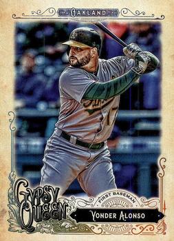 2017 Topps Gypsy Queen #290 Yonder Alonso Front