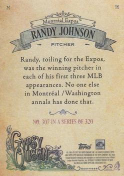 2017 Topps Gypsy Queen #307 Randy Johnson Back