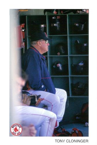 2004 Boston Red Sox Photocards #NNO Tony Cloninger Front