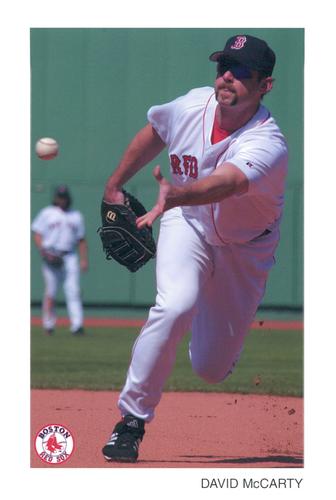 2004 Boston Red Sox Photocards #NNO David McCarty Front