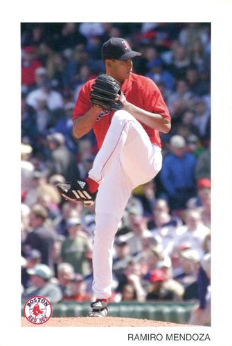 2004 Boston Red Sox Photocards #NNO Ramiro Mendoza Front