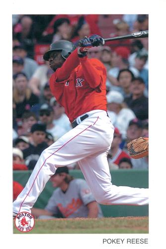 2004 Boston Red Sox Photocards #NNO Pokey Reese Front