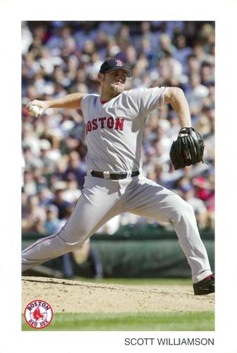 2004 Boston Red Sox Photocards #NNO Scott Williamson Front