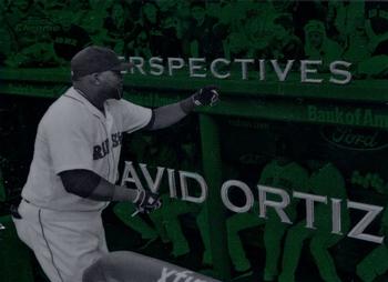 2016 Topps Chrome - Perspectives Green #PC-8 David Ortiz Front