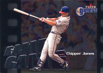 2000 Fleer Gamers #118 Chipper Jones Front