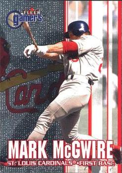 2000 Fleer Gamers #25 Mark McGwire Front