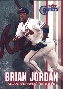 2000 Fleer Gamers #52 Brian Jordan Front