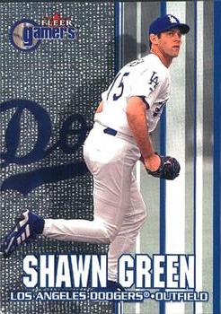 2000 Fleer Gamers #69 Shawn Green Front