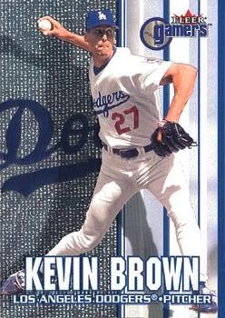 2000 Fleer Gamers #8 Kevin Brown Front