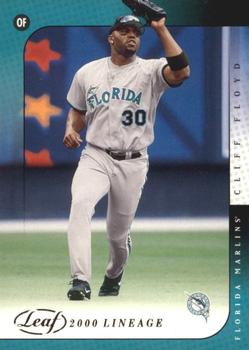 2002 Leaf - Lineage #69 Cliff Floyd Front