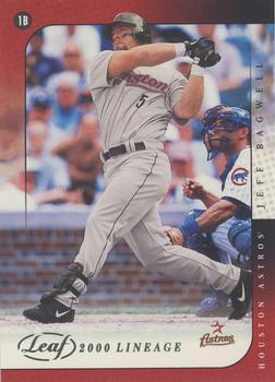 2002 Leaf - Lineage #73 Jeff Bagwell Front