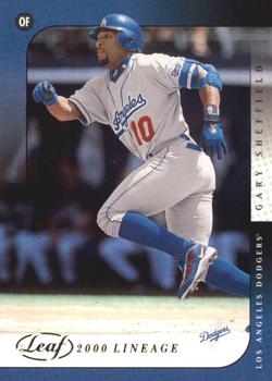 2002 Leaf - Lineage #77 Gary Sheffield Front