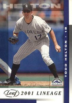Todd Helton Gallery  Trading Card Database