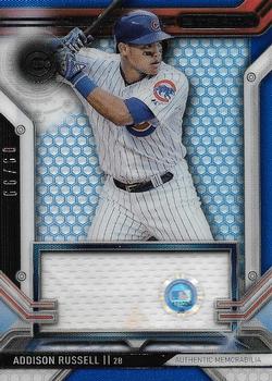2016 Topps Strata - Clearly Authentic Relics Blue #CAR-AR Addison Russell Front