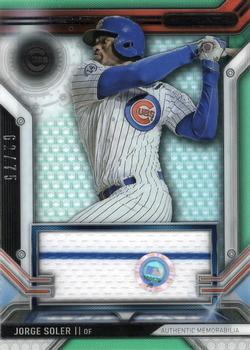 2016 Topps Strata - Clearly Authentic Relics Green #CAR-JS Jorge Soler Front