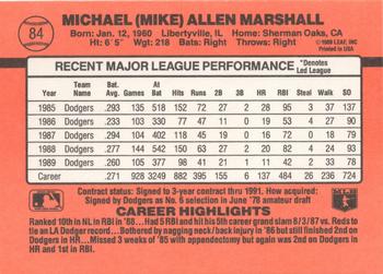 1990 Donruss #84 Mike Marshall Back
