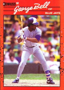 1990 Donruss #206 George Bell Front