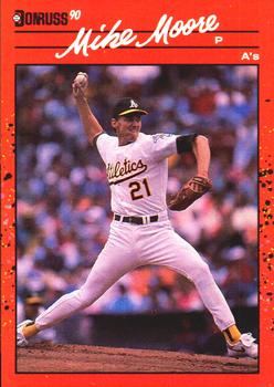 1990 Donruss #214 Mike Moore Front