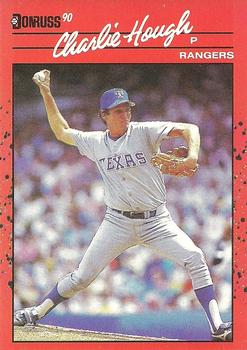 1990 Donruss #411 Charlie Hough Front