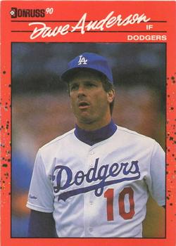 1990 Donruss #486 Dave Anderson Front