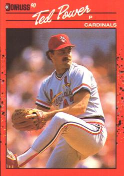 1990 Donruss #653 Ted Power Front