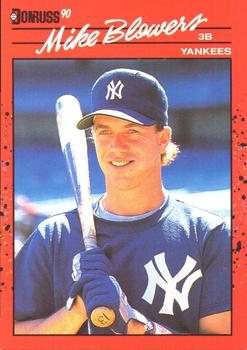 1990 Donruss #656 Mike Blowers Front