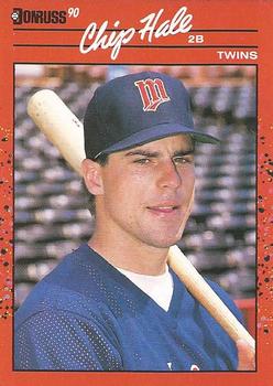 1990 Donruss #690 Chip Hale Front