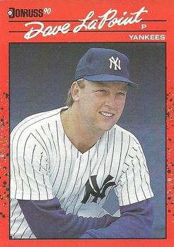 1990 Donruss #72 Dave LaPoint Front
