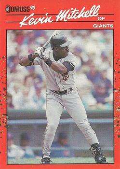 1990 Donruss #98 Kevin Mitchell Front