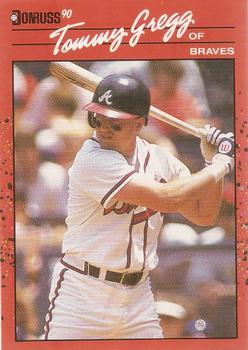 1990 Donruss #239 Tommy Gregg Front