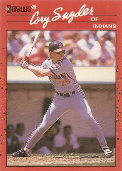 1990 Donruss #272 Cory Snyder Front