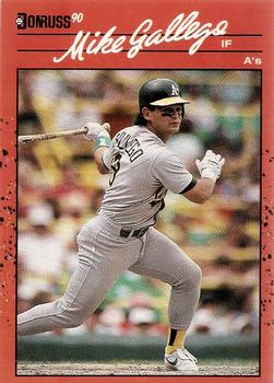 1990 Donruss #361 Mike Gallego Front